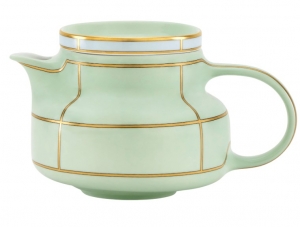 Ginori Diva Verde Teapot w/ Cover - 27 oz.